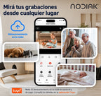 Cámara Interior 8mp c/ Modo Privacidad - 360°/180° 4k Ultra Hd | Nodiak