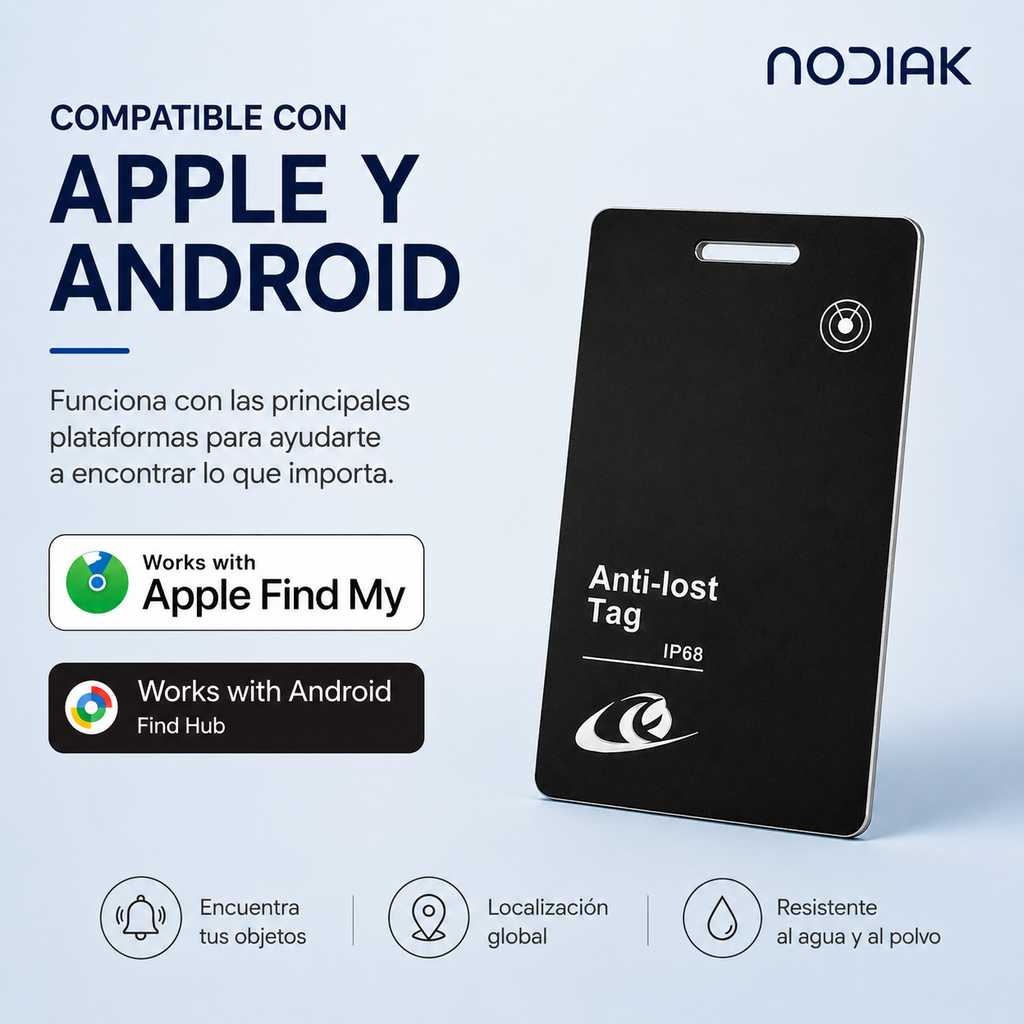 Localizador Tarjeta Ultrafina | Nodiak