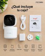 Cámara Interior 8mp c/ Modo Privacidad - 360°/180° 4k Ultra Hd | Nodiak