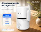 Cámara Interior 8mp c/ Modo Privacidad - 360°/180° 4k Ultra Hd | Nodiak