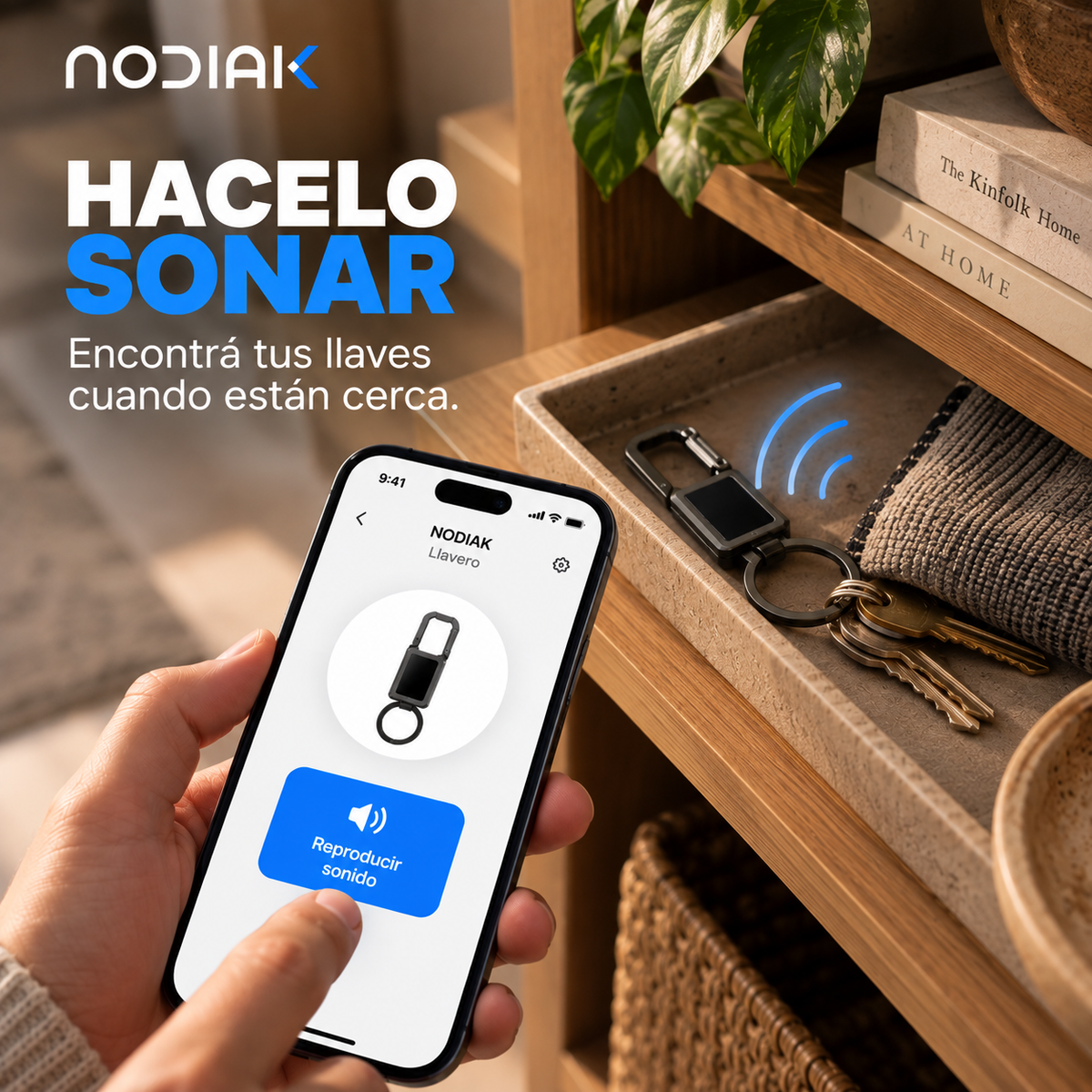 Localizador Llavero | Nodiak