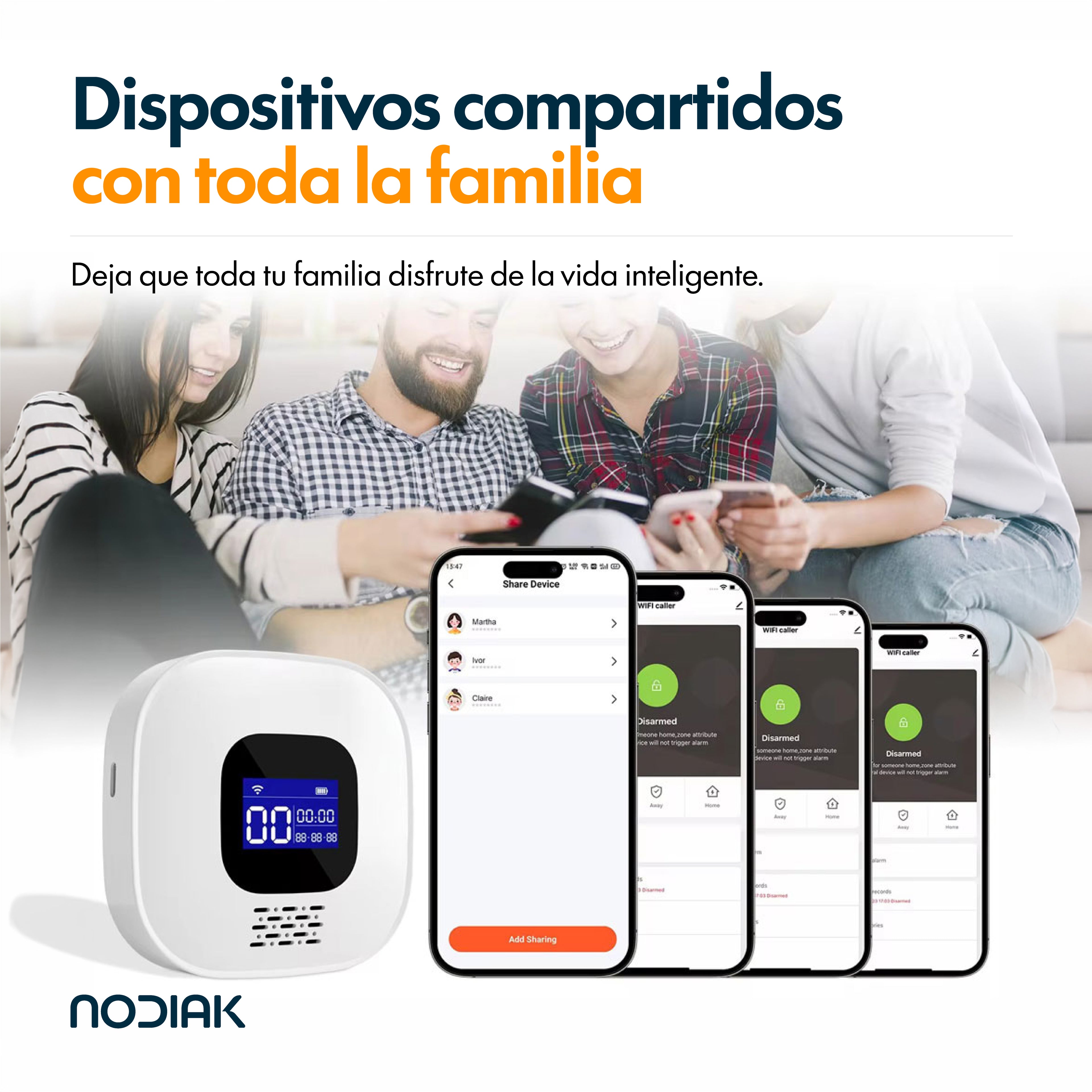 Sistema de Alerta Pager + 2 Botones SOS | Nodiak