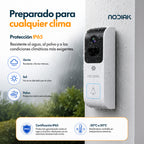 Timbre WiFi con Cámara 2K/4MP | Nodiak